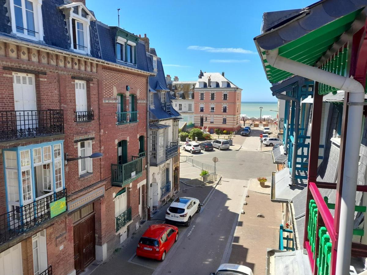 Charmante Villa Plein Sud 50M De La Plage - Balcon Vue Laterale Sur Mer - Equipee De La Fibre, Wifi, Internet Mers-les-Bains Dış mekan fotoğraf