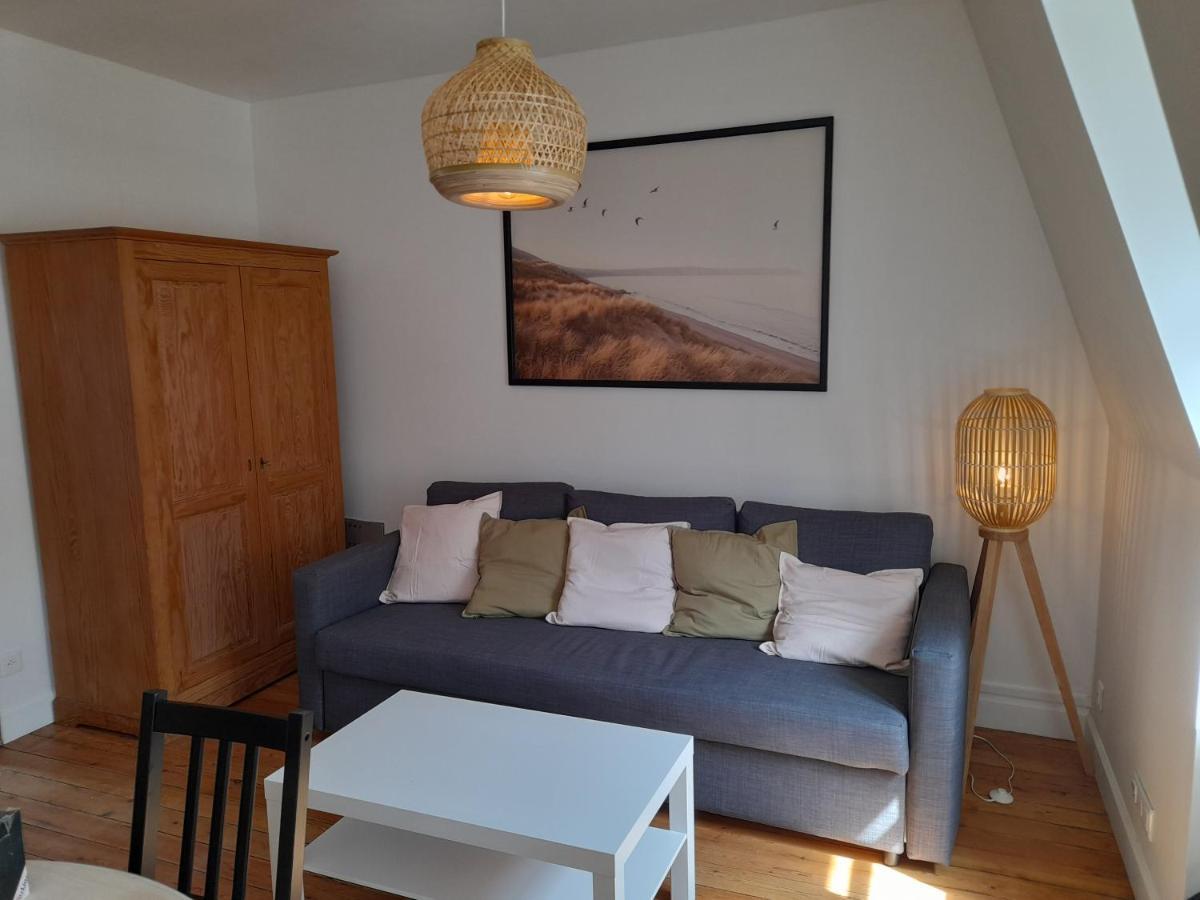 Charmante Villa Plein Sud 50M De La Plage - Balcon Vue Laterale Sur Mer - Equipee De La Fibre, Wifi, Internet Mers-les-Bains Dış mekan fotoğraf